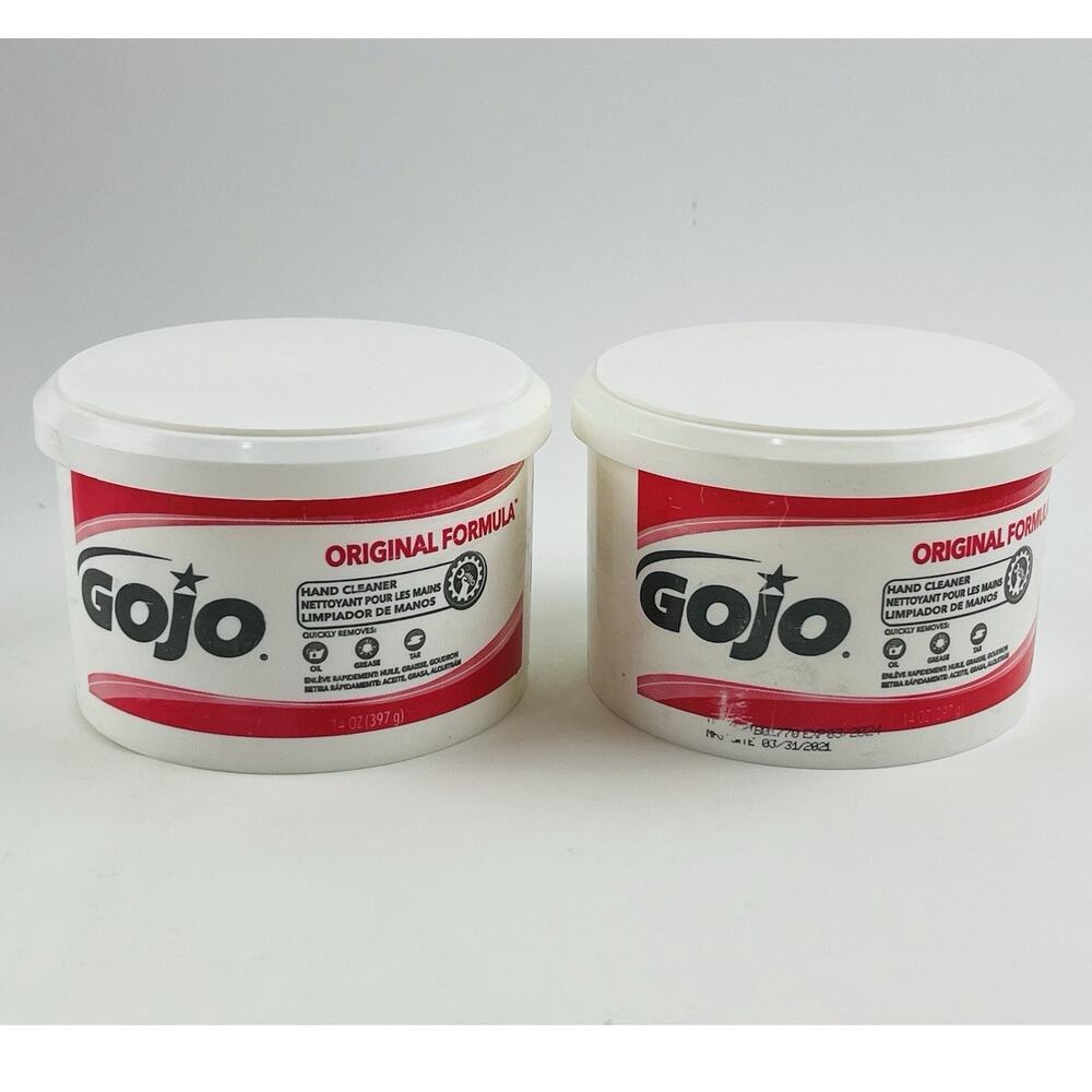 2X Gojo Original Formula Hand Cleaner Remove Grease Tar & Oil, New 14 Oz READ 11